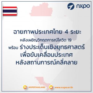 สอวช. ร่วมกับ มูลนิธิสถาบันอนาคตไทยศึกษา ฉายภาพประเทศไทย 4 ระยะหลังเผชิญวิกฤตการณ์โควิด 19 พร้อมร่างประเด็นเชิงยุทธศาสตร์เพื่อขับเคลื่อนประเทศหลังสถานการณ์คลี่คลาย