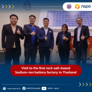 Visit to the first rock salt-based Sodium-ion battery factory in Thailand