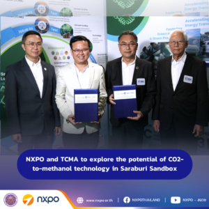 NXPO and TCMA to explore the potential of CO2-to-methanol technology in Saraburi Sandbox