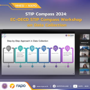 MHESI-NXPO shares experience in STIP Compass 2024: EC-OECD STIP Compass Workshop on Data Collection