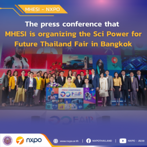 MHESI to hold Sci Power for Future Thailand Fair in Bangkok