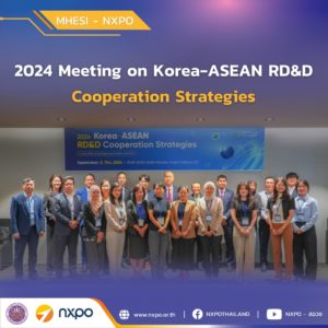 MHESI-NXPO participates in 2024 Meeting on Korea-ASEAN RD&D Cooperation Strategies