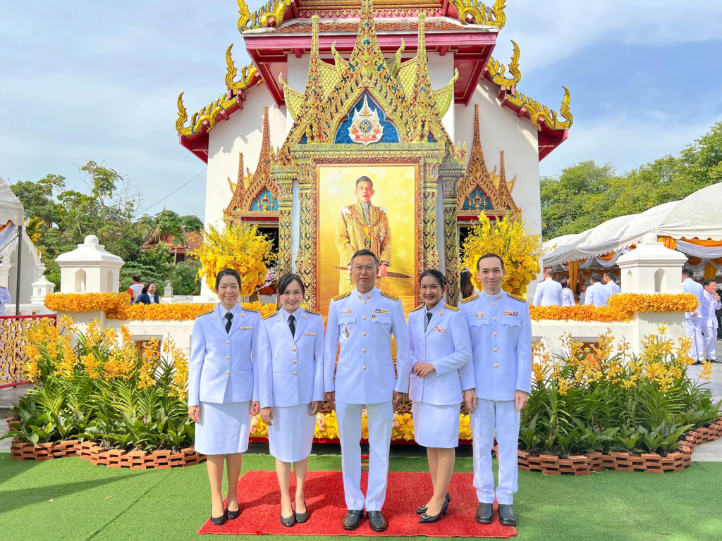 สอวช. ร่วมพิธีถวายผ้าพระกฐินพระราชทาน ประจำปี 2567 ของกระทรวง อว.