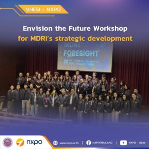 MHESI-NXPO, APEC CTF and MDRI host inaugural workshop for strategic planning