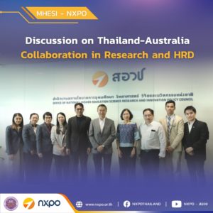 MHESI-NXPO hosts meeting with Thai Ambassador to Australia, initiating collaboration in research and human resource development