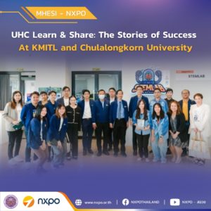 MHESI-NXPO showcases UHC success stories at KMITL and Chulalongkorn University