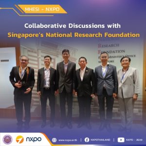 MHESI holds collaborative discussions with Singapore’s National Research Foundation